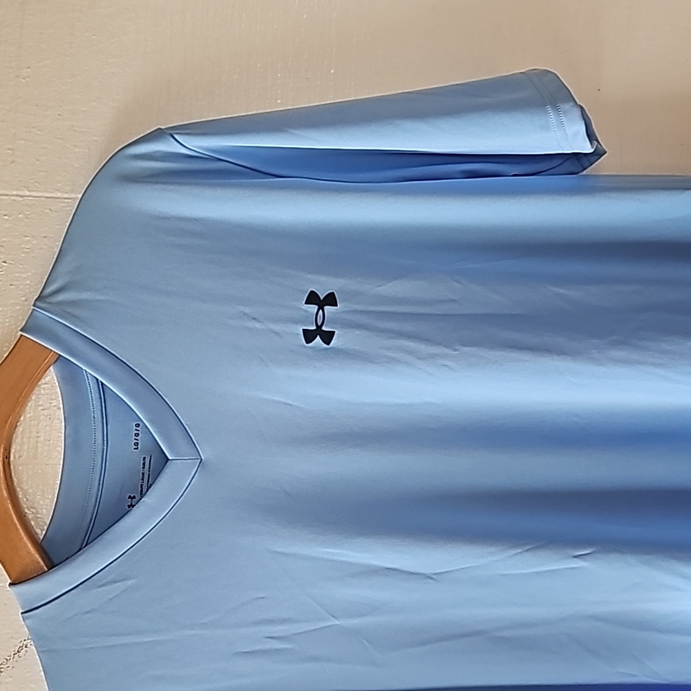 Under Armour Men's T-Shirt Short Sleeve Blue Size Large